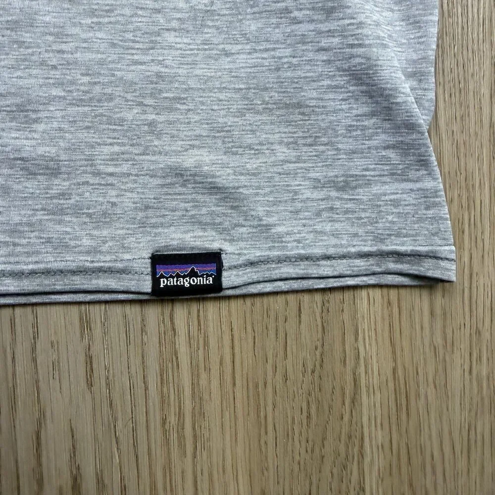 Patagonia Capilene Daily Shirt Mens XL Gray Short Sleeve Baselayer Training Tee - Picture 2 of 11